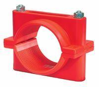 High Voltage Cable Cleats - Red Cable Cleats 11kV 33kV